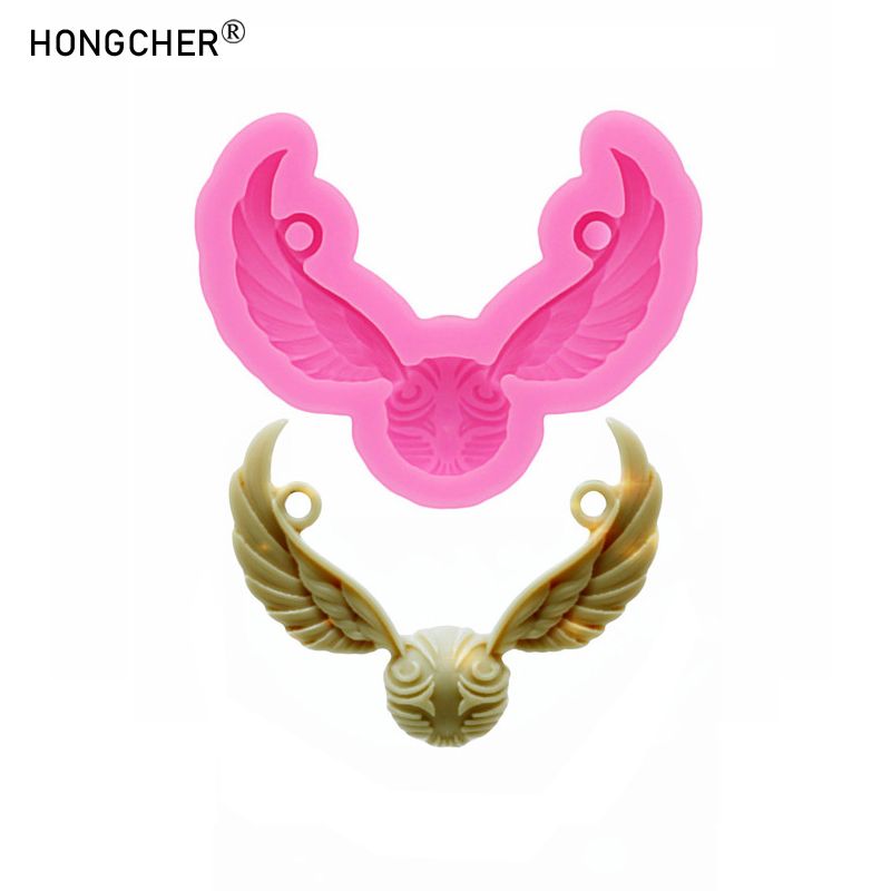 Resin Art Products - Flügel-Schmuck, Halsketten-Anhänger, Kleidungszubehör, Harz-Accessoires, Gießform für