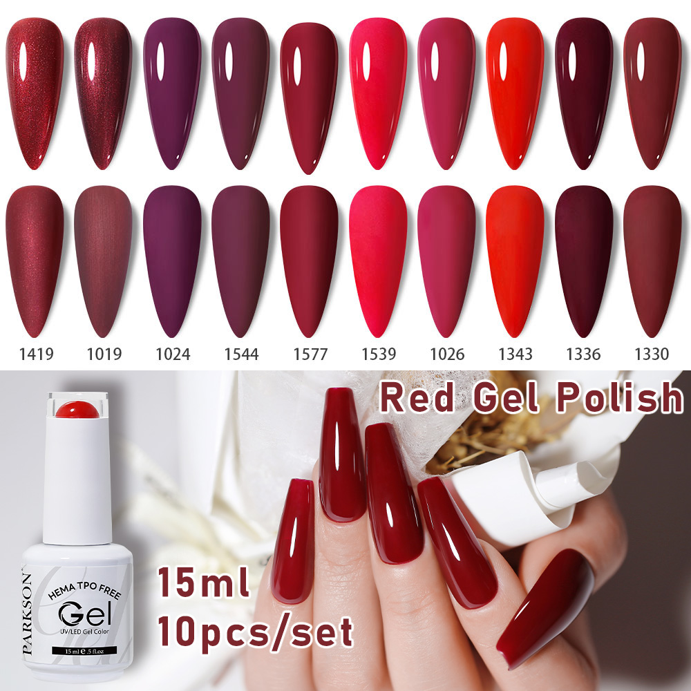 Resin Dye Opaque - Parkson 15ml 10 Stück Klassisches Rotes