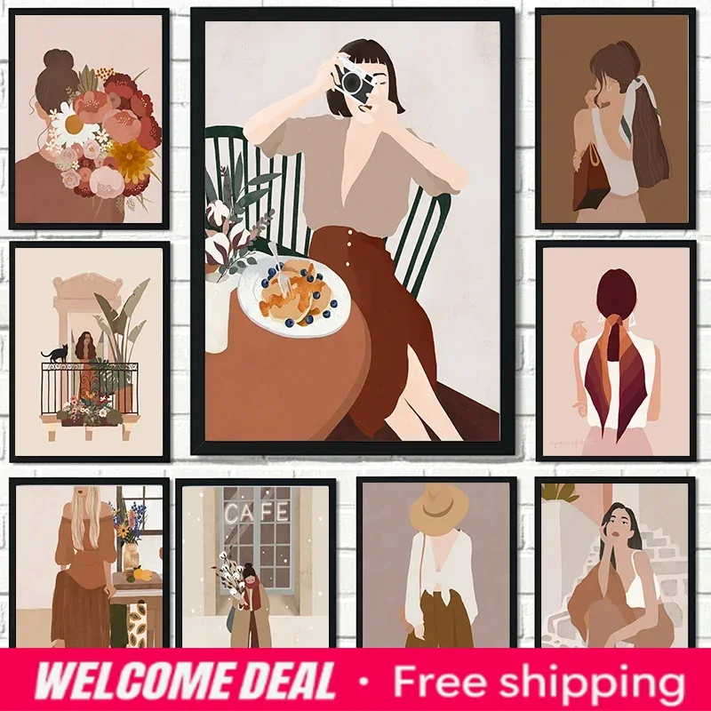 Resin Art Book - 2026 Wandkunst Diamantmalerei Abstrakte Boho-Mädchen-Poster und