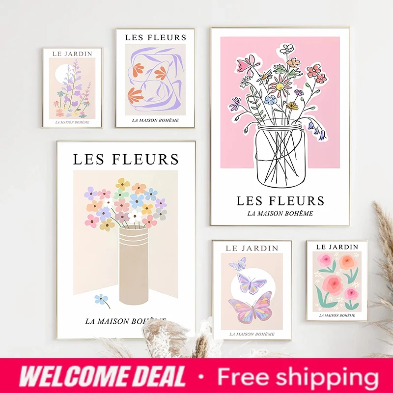 Resin Art Rose - 2026 Abstraktes Blumenmarkt-Poster Rose Tulpe Farbiger