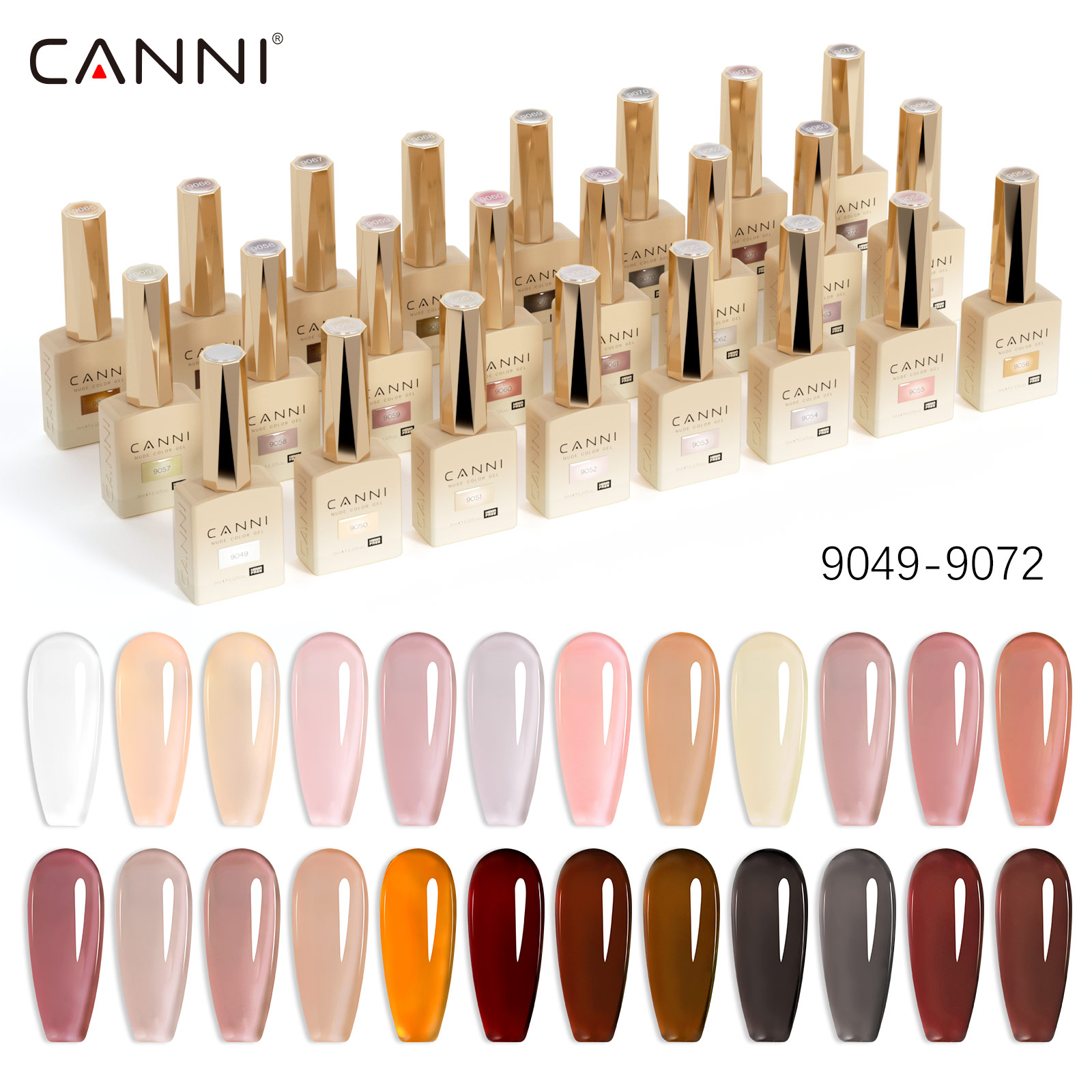 Resin Art Training - CANNI Jelly Color Gel-Nagellack, kein TPO,
