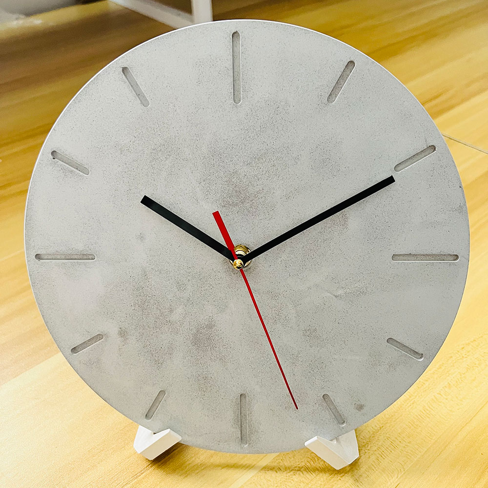 Resin Art Clock - Uhr Zifferblatt Ständer Form DIY Handy