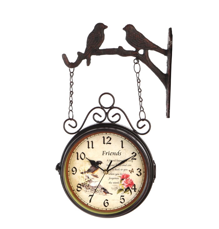 Resin Art Clock - Einzigartiges Geschenk – Retro-Vintage-Kunst aus Metall