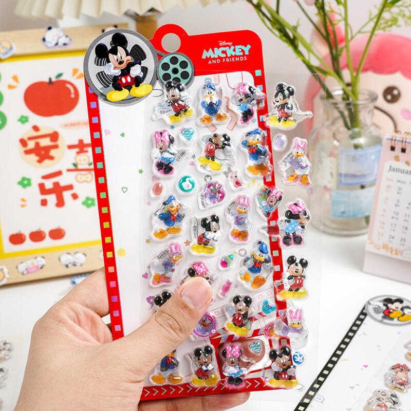 Resin Art Book - Anime Mickey Mouse 3D Relief Kristall-Aufkleber