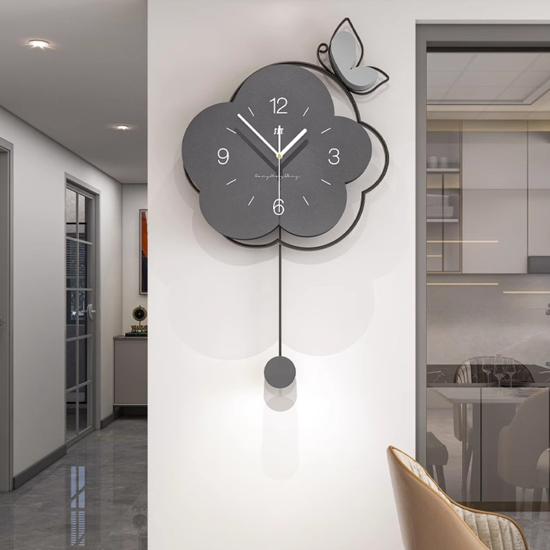 Resin Art Clock - ZFashion Design Wanduhren Restaurant Luxus Wohnzimmer