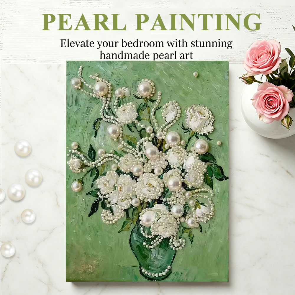 Resin Art Rose - Huacan DIY Perlen-Kunstmalsets für Erwachsene und