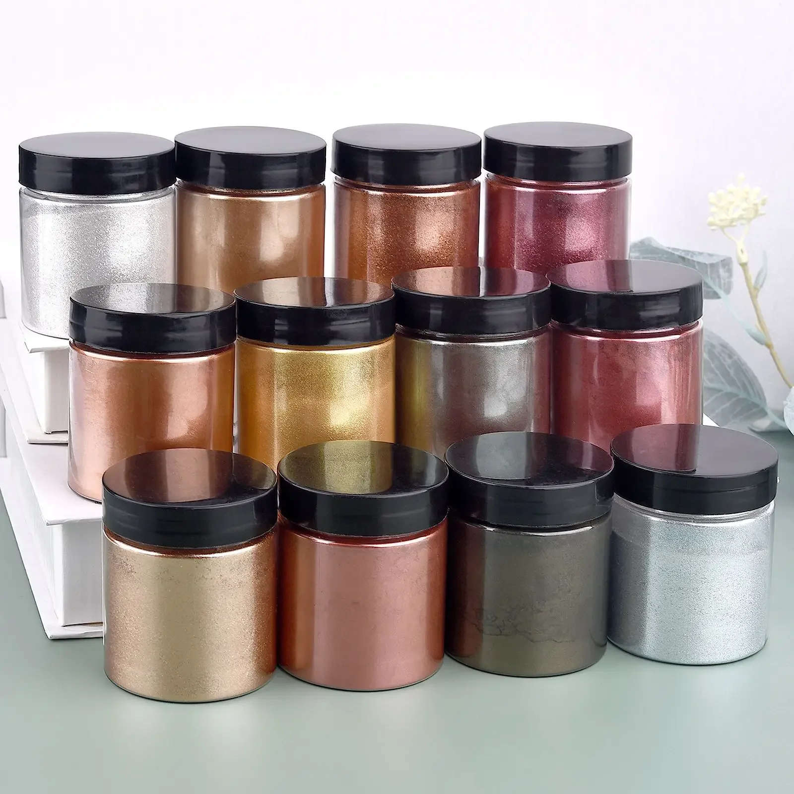 50g/Flasche Metallic Glitter P – Resin Dye Opaque Bewertung und Preis