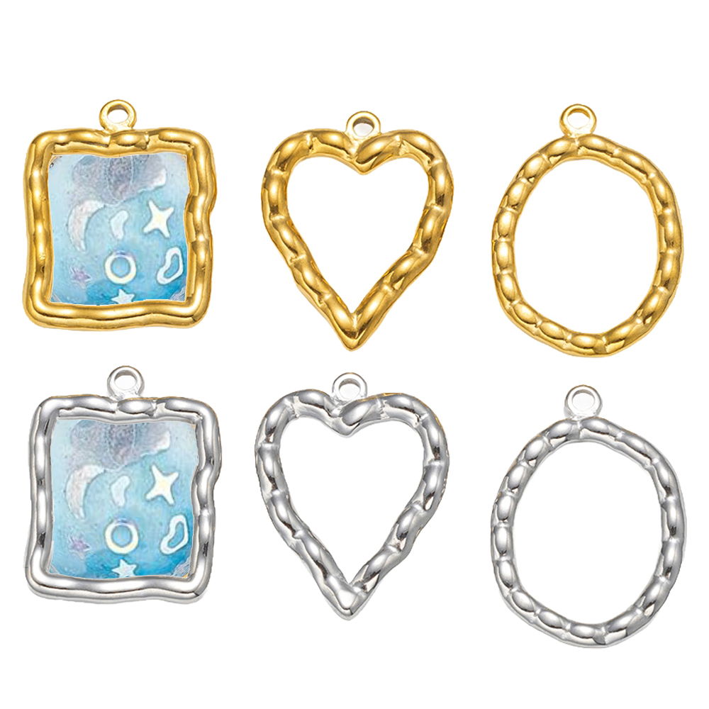 5 Stück Edelstahl Herz Runde O – Resin Art Products Bewertung und Preis