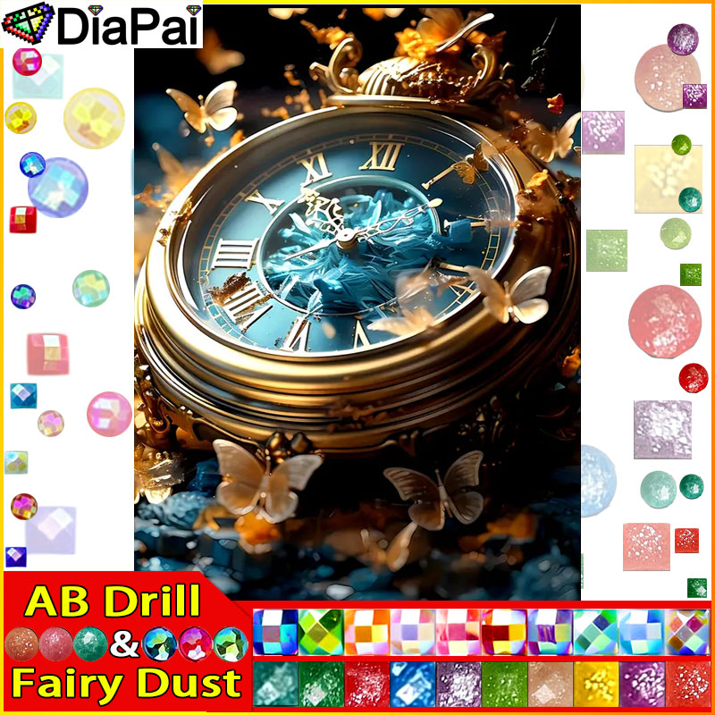 DiaPai Fairy Dust AB Diamantge – Resin Art Clock Bewertung und Preis
