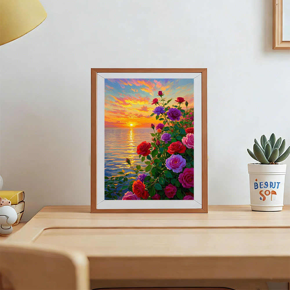 AZQSD Diamant-Kunstgemälde, Ro – Resin Art Rose Bewertung und Preis