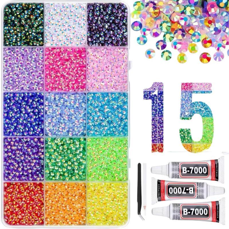 Jelly Rhinestone Resin Kit 15  – Resin Art Book Bewertung und Preis