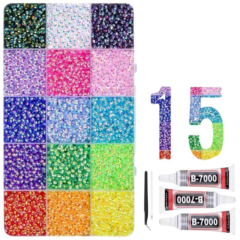 Jelly Rhinestone Resin Kit 15  – Resin Art Book Bewertung und Preis