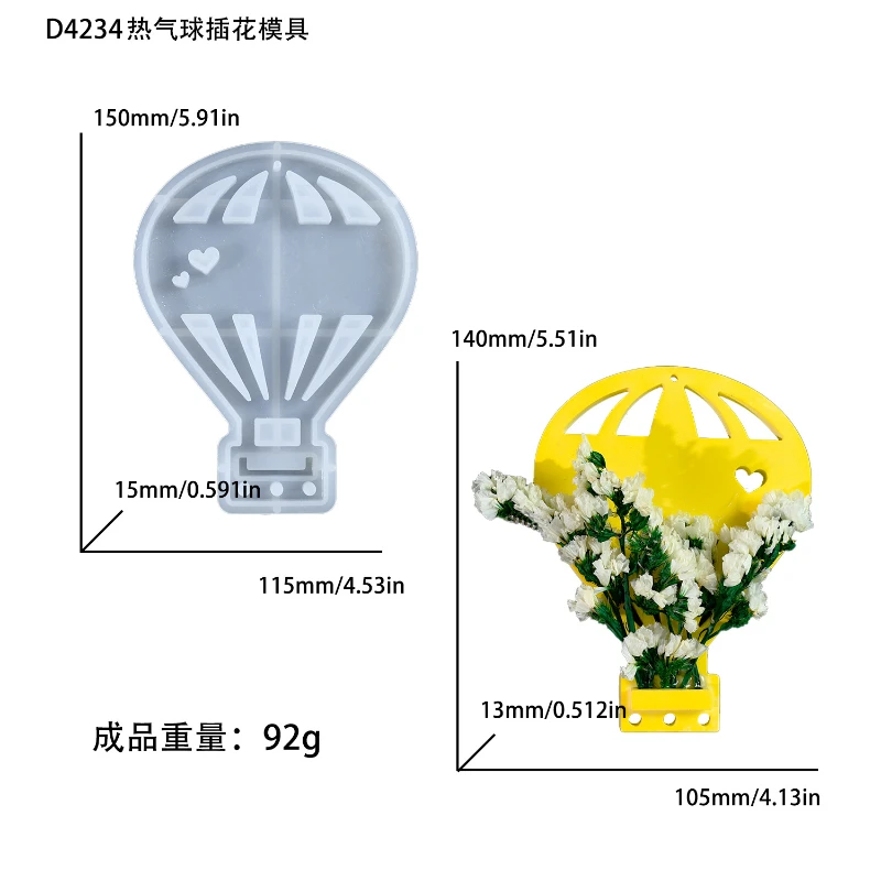 Romantische Heißluftballon-Blu – Resin Art Heat Gun Bewertung und Preis