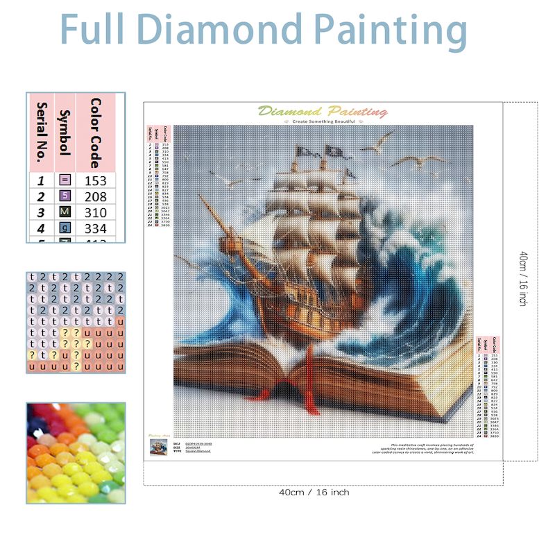 Sdoyuno diy Diamant Mosaik Buc – Resin Art Book Bewertung und Preis