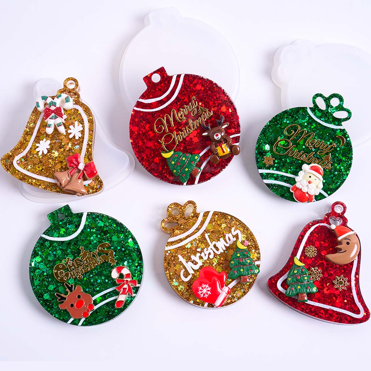Weihnachten Tag Anhänger Silik – Resin Art Products Bewertung und Preis