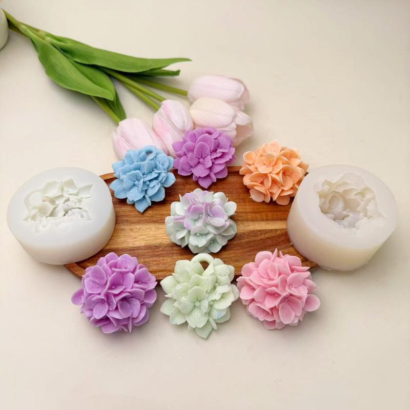 ● Hortensien-Blumen-Silikonfor – Resin Art Clay Bewertung und Preis