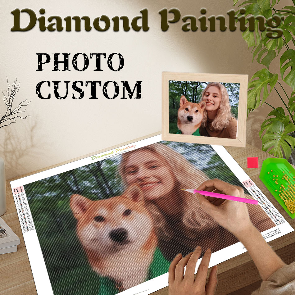 PhotoCustom Diamantmalerei Wan – Resin Art Wedding Gift Bewertung und Preis