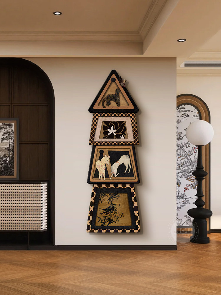 Medaillen-Art-Deco-Gemälde für – Resin Art On Wood Bewertung und Preis