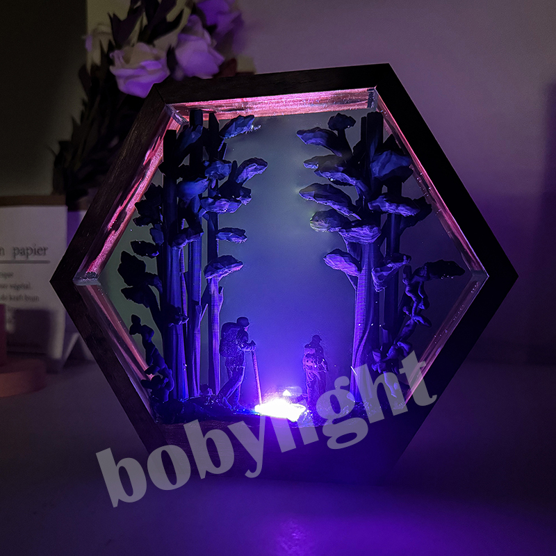 Wandfahrer-Figur Tischlampe au – Resin Artist Bewertung und Preis