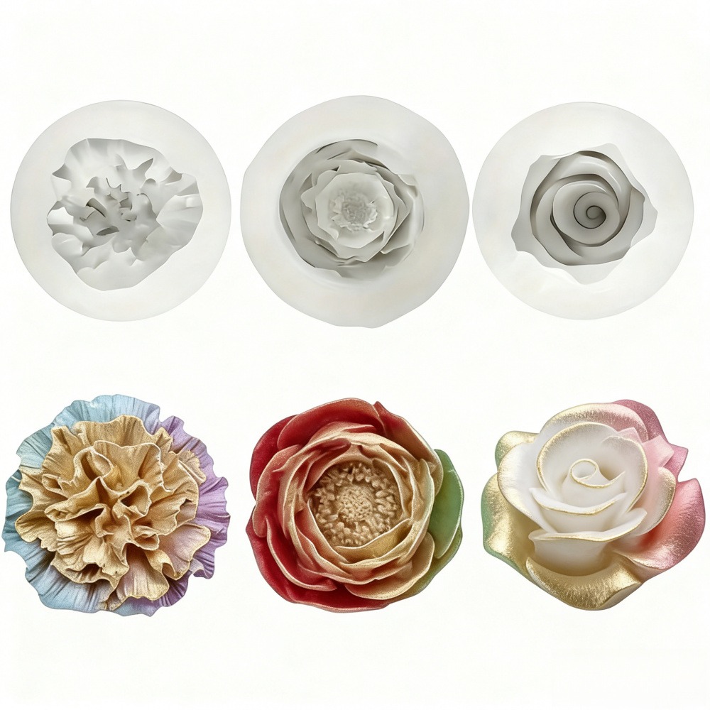 3-teilige Silikonformen für Ro – Resin Art Wedding Gift Bewertung und Preis