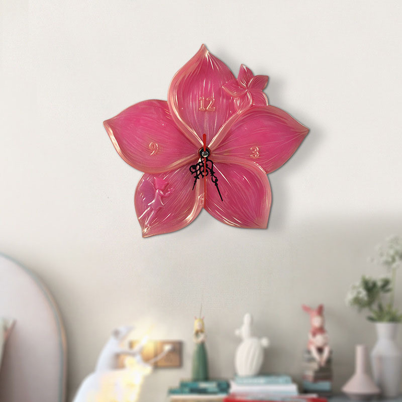 Weltkarte Lotusblatt Sakura Uh – Resin Art Clock Bewertung und Preis