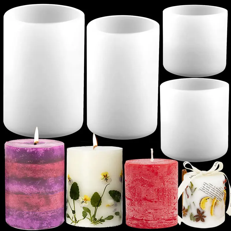 Zylinder Silikon Kerze Formen  – Resin Art Clay Bewertung und Preis
