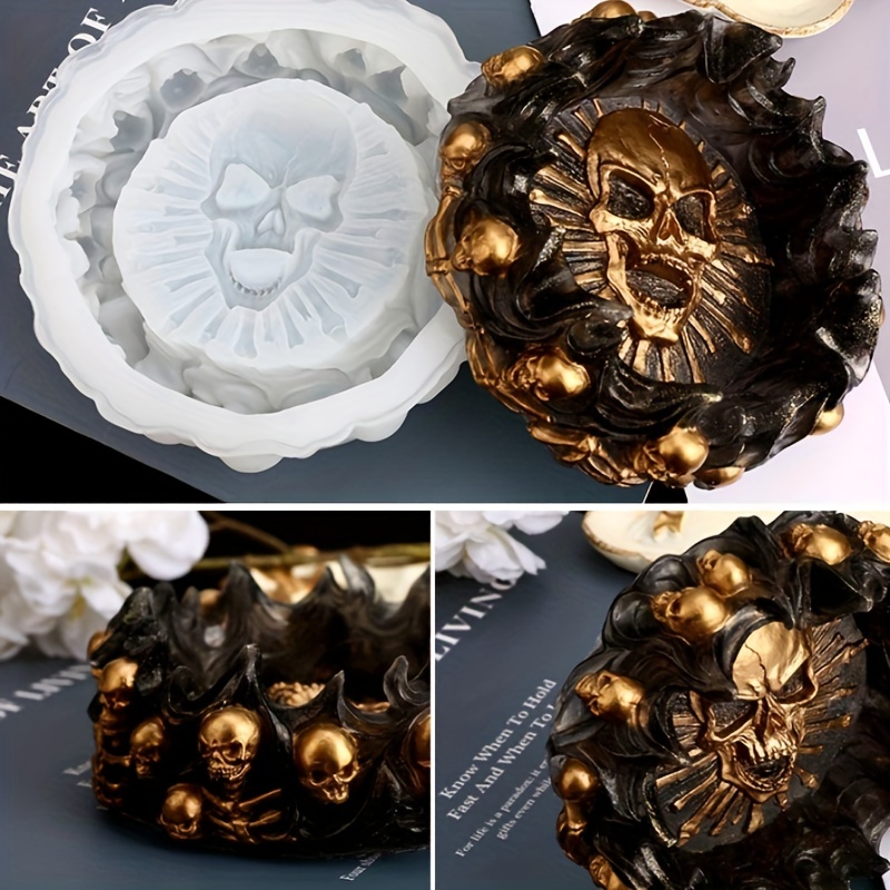 Aschenbecher-Form, Totenkopf D – Resin Art Products Bewertung und Preis
