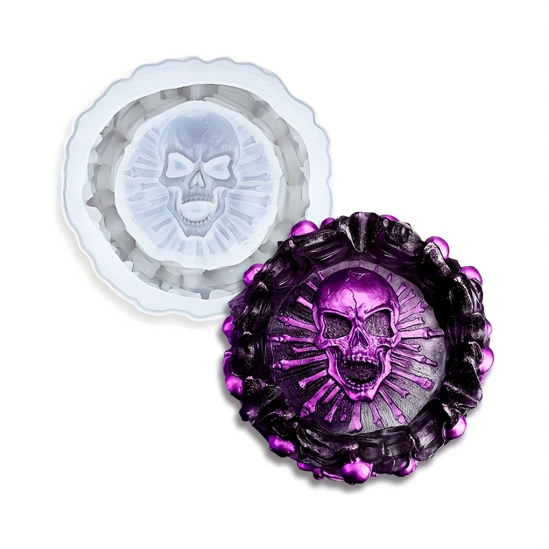 Aschenbecher-Form, Totenkopf D – Resin Art Products Bewertung und Preis