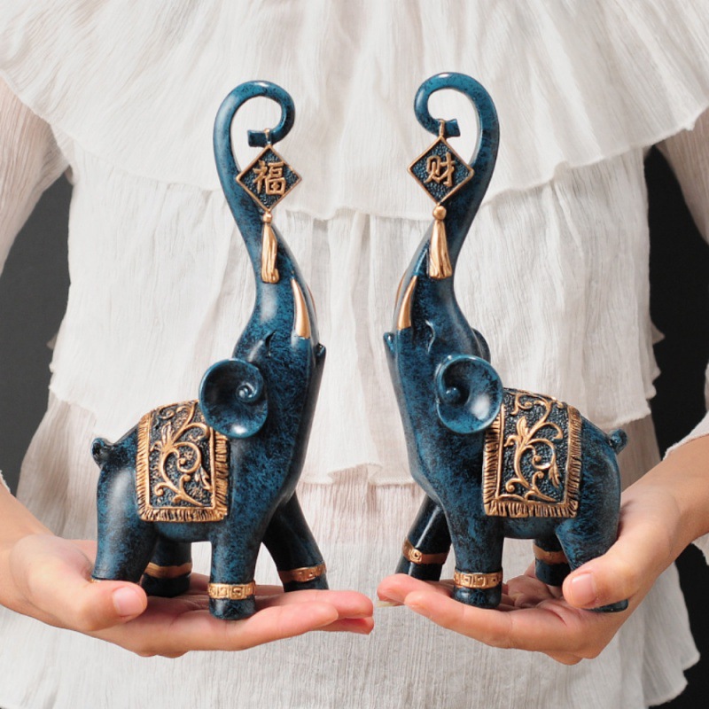 Ein Paar Glücksbringende Elefa – Resin Art Wedding Gift Bewertung und Preis