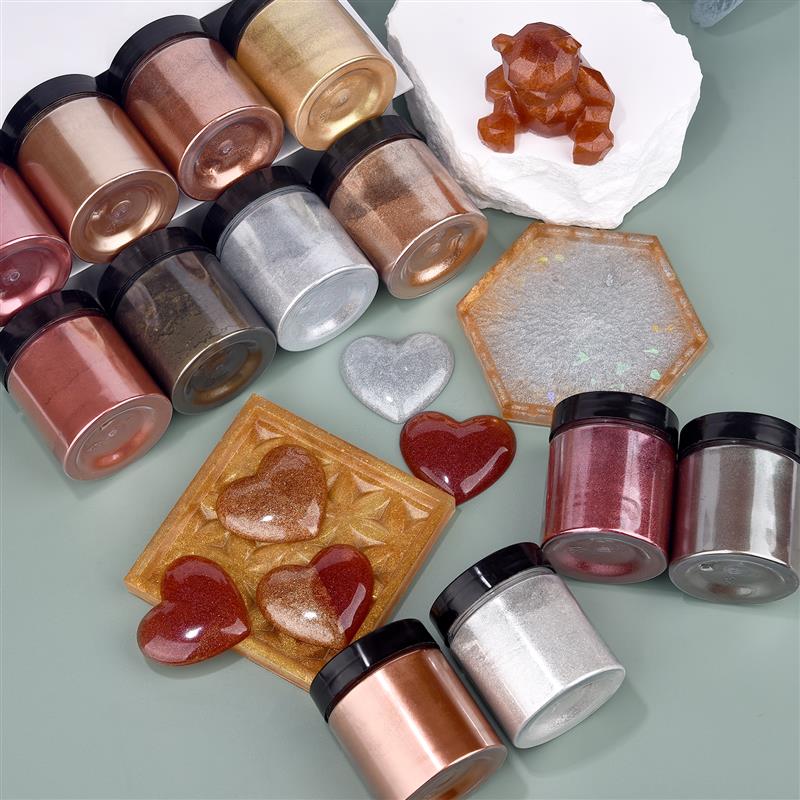 50g Schimmer Metallic Gold Sil – Resin Dye Opaque Bewertung und Preis