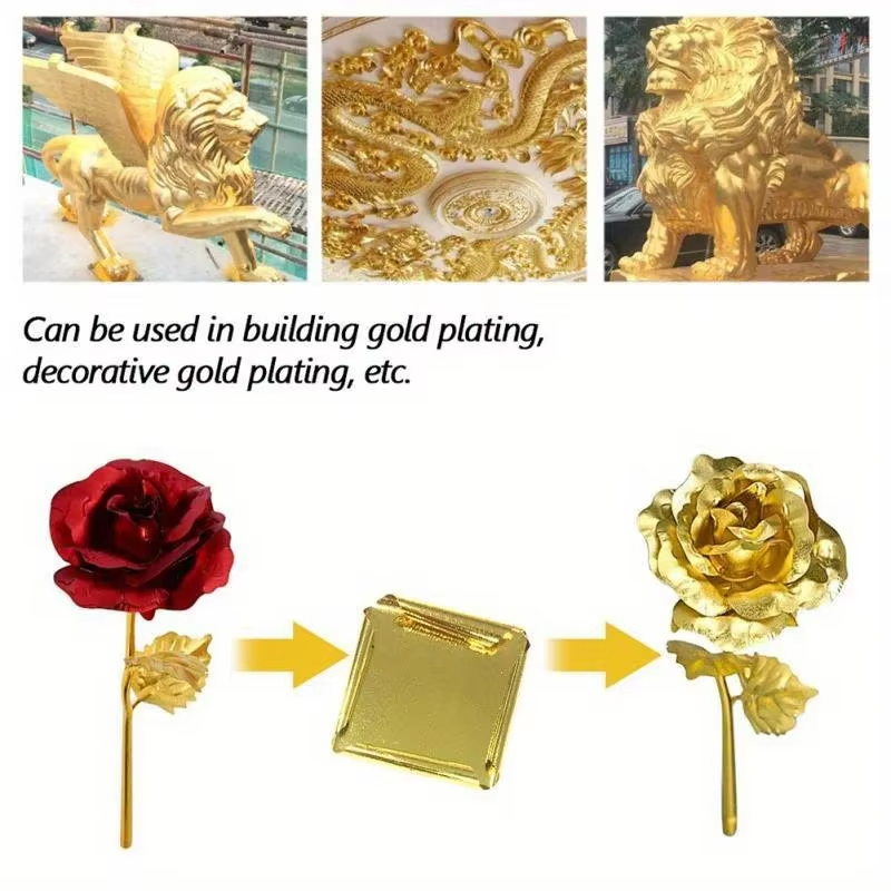 100 Stück Imitations-Gold-Silb – Resin Art Wedding Gift Bewertung und Preis