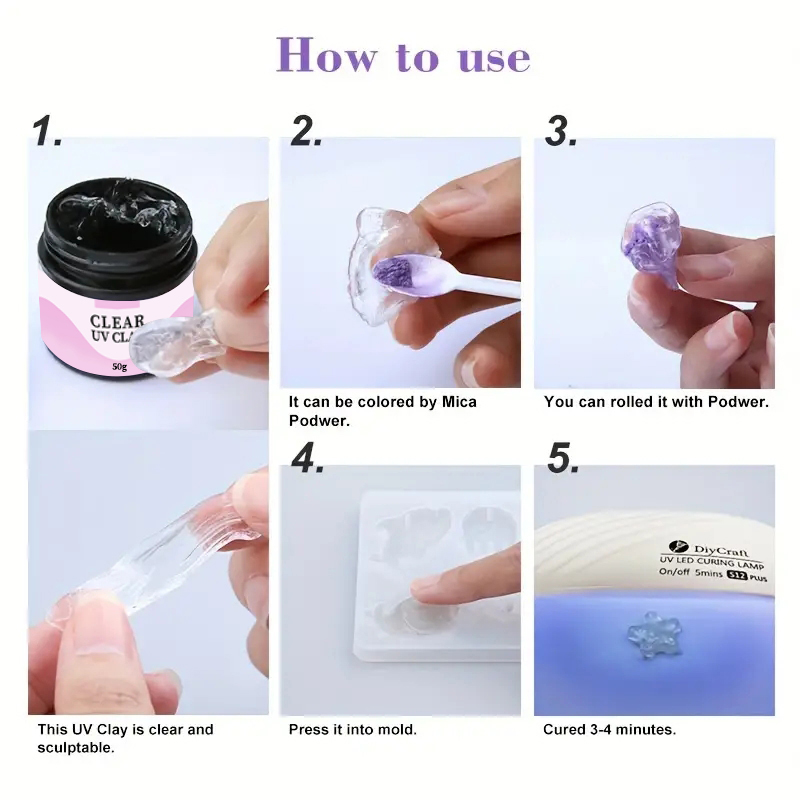 UV-Klarsilikonharz für 3D-Bast – Resin Art Clay Bewertung und Preis